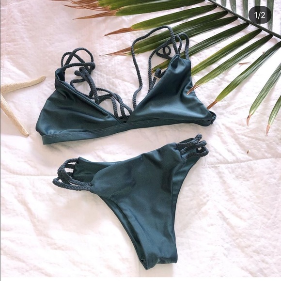 Zaful Other - Green bikini